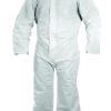 BUZO DESECHABLE POLIP.CHEM50 T-L BCO