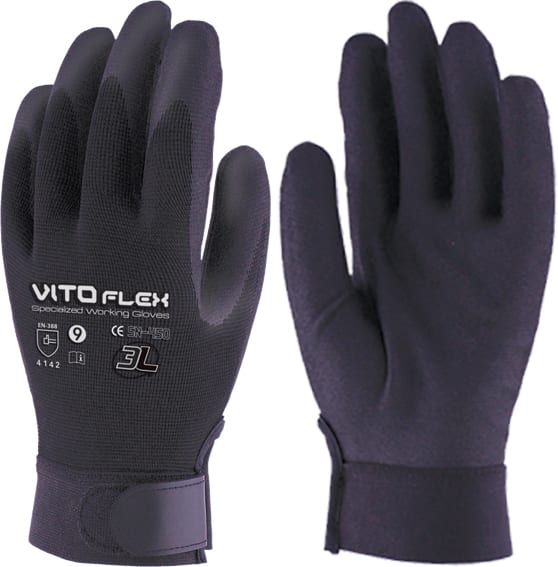 Guante nylon nitrilo vitoflex 9