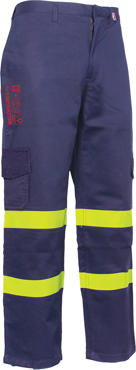 PANTALON IGNIF.WELDERBLUE HV WDB200 T3XL