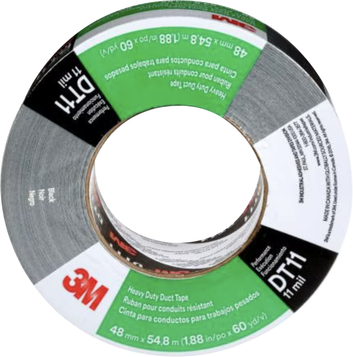 CINTA AMER.EXTRAFUERTE DT11 55MX48MM NGR