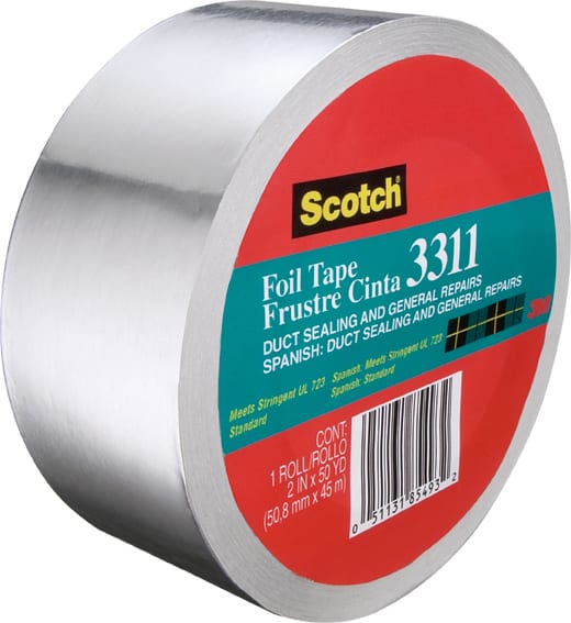 Cinta aluminio scotch 46mx50mm