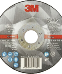 DISCO CORTE+DESBASTE T27 52051 125X4,2