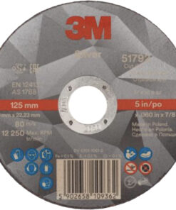 DISCO CORTE SILVER T41 51792 125X1,6