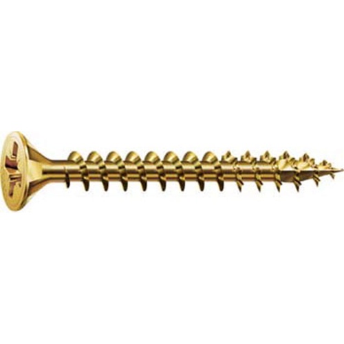 Tornillo cp bicromatado ranura en cruz 3,5 19x012
