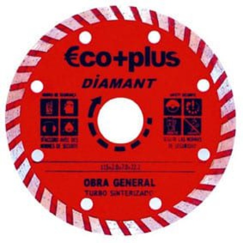 Disco diamante turbo e+p  125x7