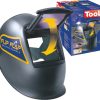 Pantalla soldar cabeza flip flap 