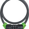 CANDADO FLEXIBLE C/COMBINACION 80CM