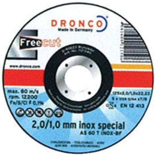 Disco as60t inox lata 10 ud 115x2/1x22,2mm
