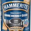 Esmalte metálico liso 750 ml negro