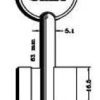 Llave gorja latón mcm 1g nik