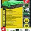 Toldo polietileno 90 g. 06X10 m  verde