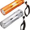 Linterna tubular aluminio 9 led