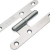 Pernio 405 izquierda acero inox 18/8