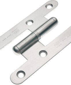 Pernio 405 izquierda acero inox 18/8