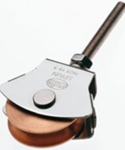 Polea inox/latón 23 tuerca-50