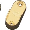 Soporte tubo armario 7 30x15mm niquel