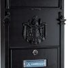BUZON E2614 RESIDENCIA ALUMINIO NEGRO