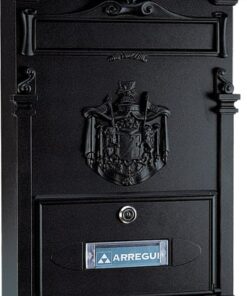 BUZON E2614 RESIDENCIA ALUMINIO NEGRO