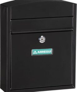 BUZON E5734 COMPACT ACERO NEGRO