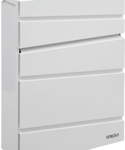 BUZON E6921 FLYSCH ACERO/INOX BLANCO