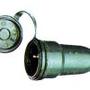 Base caucho 230v/16a 