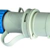 Clavija cetac 2p+t 220v 32a azul