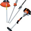 Desbrozadora greentime 330 + motosierra + cortasetos 32,6cc