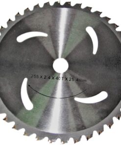 Disco widia 40 dientes a 255x1,5x25,4mm