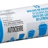 Bolsa basura autocierre 7055 30l 55x55cm 15ud
