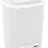 CUBO BLANCO C/PEDAL 6751 10L