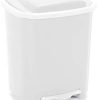 CUBO BLANCO C/PEDAL 6752 20L