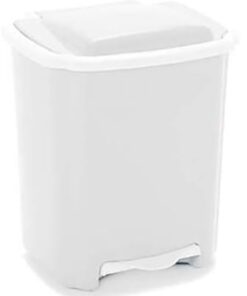 CUBO BLANCO C/PEDAL 6752 20L