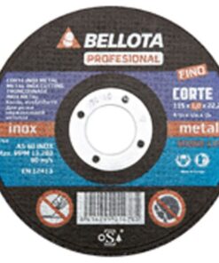 Disco corte metal profesional a24rbf 115x3x22