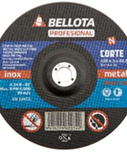 Disco corte metal profesional a24rbf 230x3x22