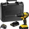 Taladro atornillador fmc608c2k-qw 18v litio 1,3ah