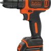 Taladro atornillador bdcdd12kb-qw 10,8v litio 1,5ah