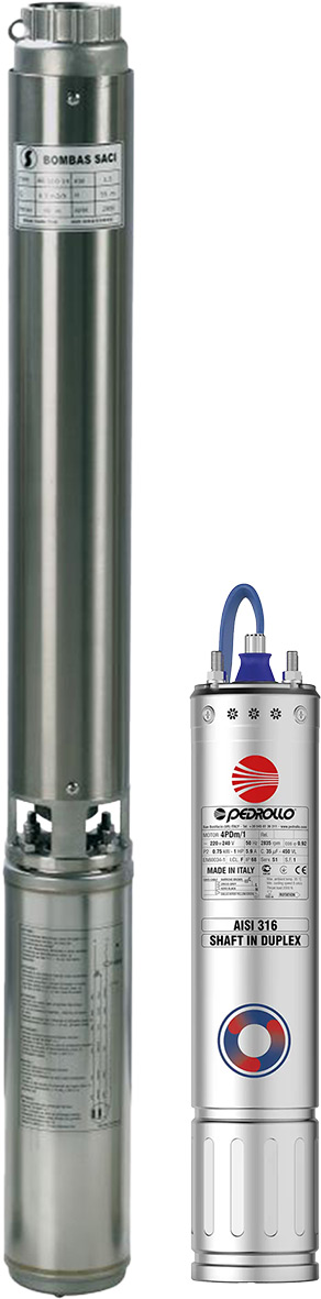 BOMBA SUMER.DRENAJE AR 40-21 M 2HP+MOT