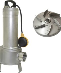 Bomba sumergible aguas sucias vort 15m aut 1,5hp