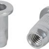 TUERCA REMACHABLE RANURADA ANCHA AC M-6