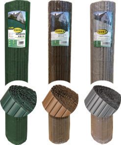 CAÑIZO PVC D/C 15130 MARRON 1,0X3M