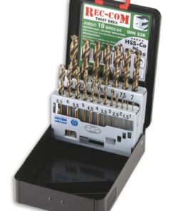 Juego brocas hss/c 338 10x0,5mm