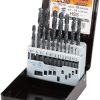 Juego brocas hss din338 d0010  1-10x0,50mm