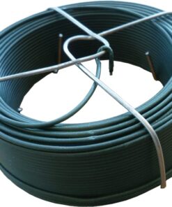 Alambre plastificado  verde ø0,7/1,2mm (nº2/07) 50m