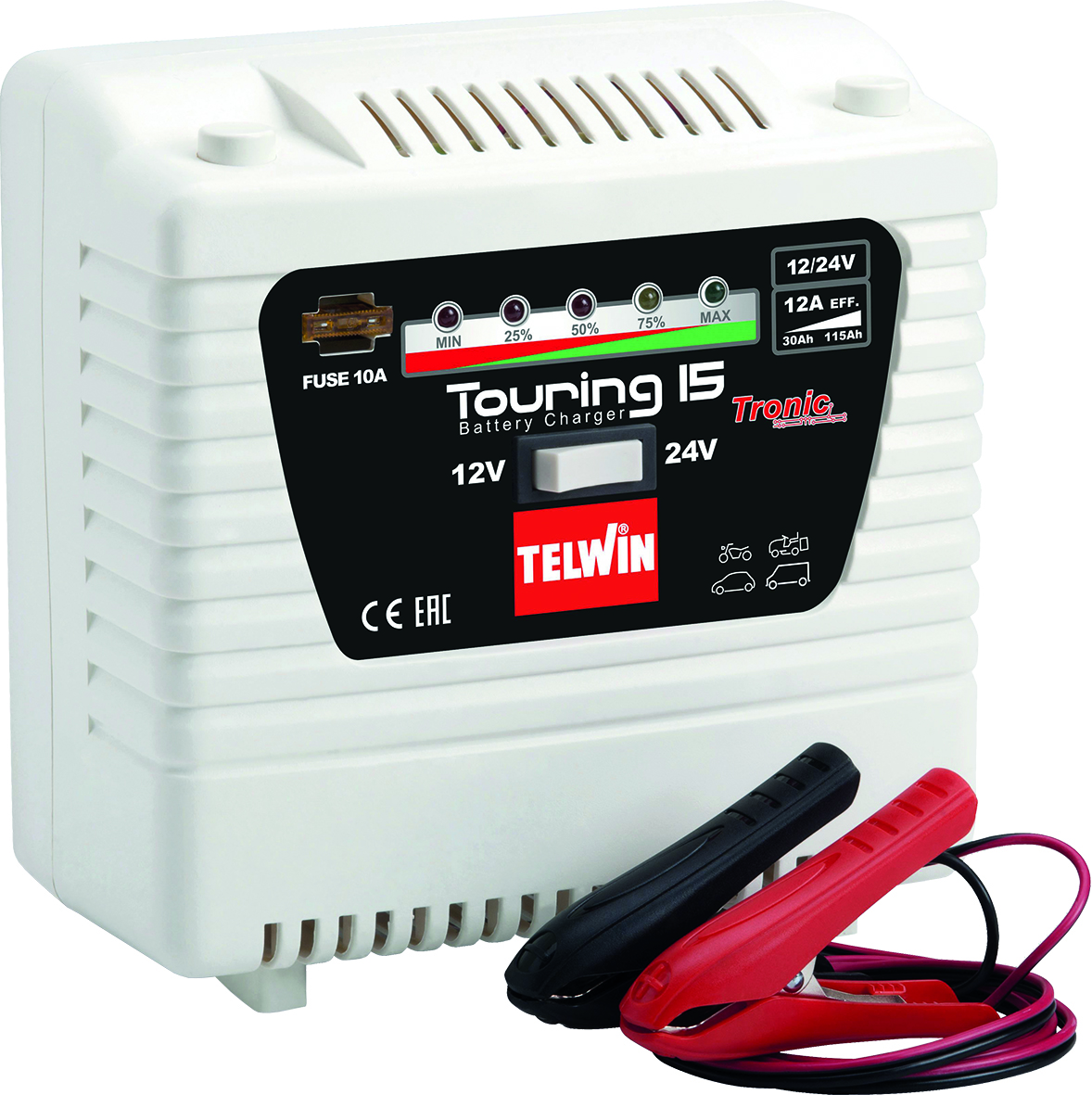 Cargador de baterías Touring 15 12/24V