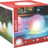 BOLA SOLAR LED RGB BLANCA IP68