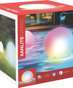 BOLA SOLAR LED RGB BLANCA IP68