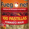 Pastillas encendido ecológicas 100ud 100 unidades (bote)