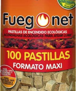 Pastillas encendido ecológicas 100ud 100 unidades (bote)