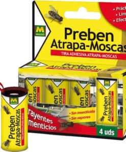 Preben tiras atrapa-moscas 4 piezas