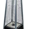 COMGAS Estufa Exterior Piramide NEGRO C/Cristal
